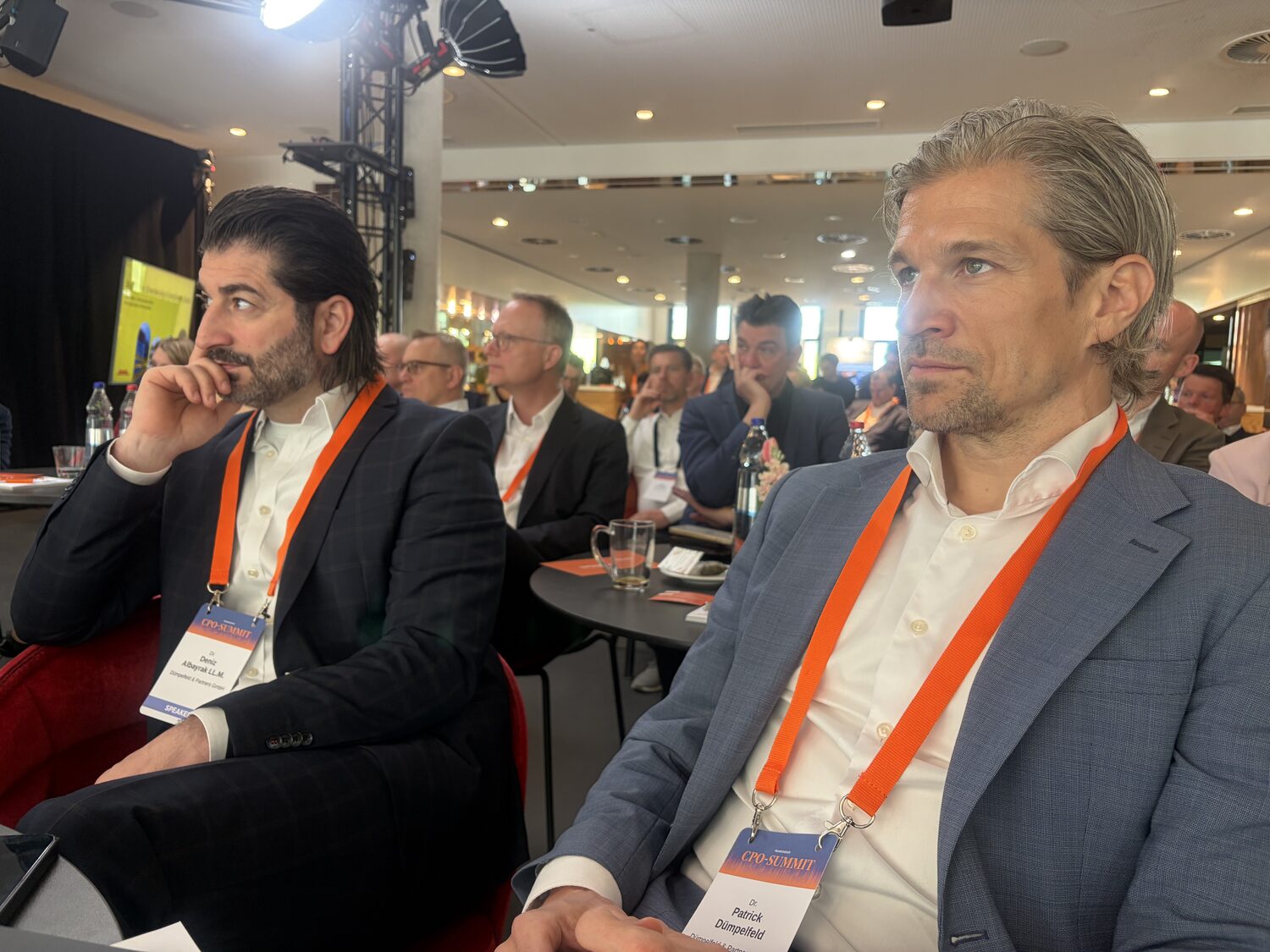 Dümpelfeld Partners im Publikum des CPO-Summit