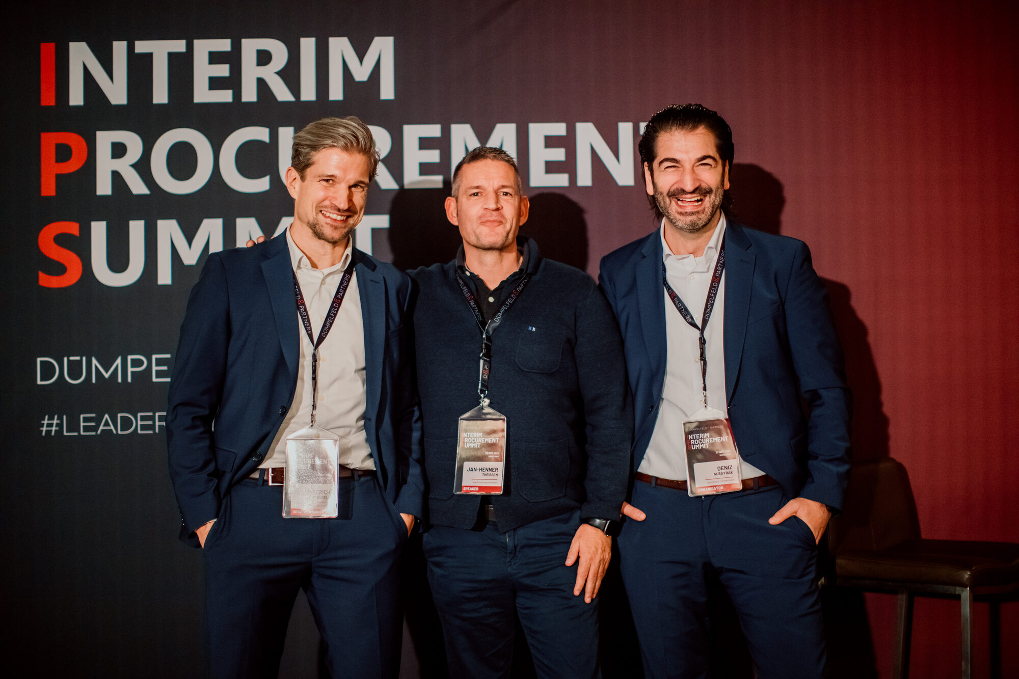 Das Team von Dümpelfeld Partners beim Interim Procurement Summit